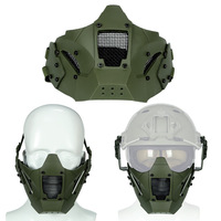 Masque Kango Iron Warrior demi-visage, module combinable, accessoires pour casque FAST, protection à séchage rapide pour la conduite sur le terrain