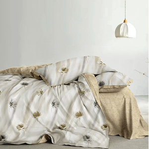 Parure de draps en pur coton imprimé floral pour la maison, drap plat 1 pièce, drap de lit le <span class=keywords><strong>moins</strong></span> cher pour la vente en gros - Product Image 1