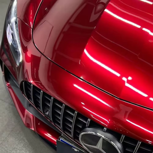 PVC/PET Material <b>Wrap</b> Car <b>Vinyl</b> Red Film <b>Wrap</b> Car Colour <b>Wrap</b> <b>Vinyl</b> Roll Paint protection Film Ppf - Product Image 2
