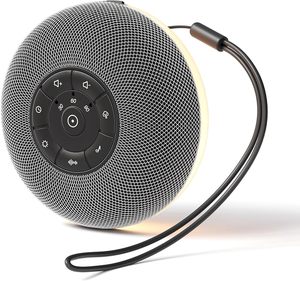 El <span class=keywords><strong>Mejor</strong></span> Regalo para Bebés, Altavoz Bluetooth con 40 Sonidos Relajantes, Diseño Moderno, Material <span class=keywords><strong>de</strong></span> PC, Máquina <span class=keywords><strong>de</strong></span> Ruido Blanco y Luz Nocturna Cálida - Product Image 2