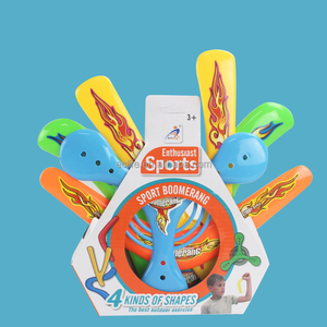 Venta al por mayor divertida interactiva de la familia a atrapar juguete deportes 4pcs volando disco <span class=keywords><strong>Boomerang</strong></span> - Product Image 2