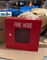 Armoire de rangement pour tuyau d'incendie en acier au carbone Jinkai avec fenêtre de visualisation, revêtement en poudre, durable et flexible, pour la protection incendie