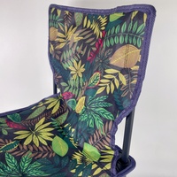Chaise longue d'extérieur portable et épaissie en tissu Oxford avec structure métallique, idéale pour la pêche, la plage, les pique-niques, le camping, et comme ensemble table et chaise pliantes pour le salon.