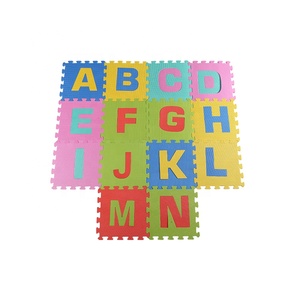 Grand <span class=keywords><strong>tapis</strong></span> de jeu <span class=keywords><strong>puzzle</strong></span> <span class=keywords><strong>alphabet</strong></span> 30x30cm, dalles en mousse EVA souples et emboîtables, jouet sportif pour bébé pour le temps sur le ventre - Product Image 2