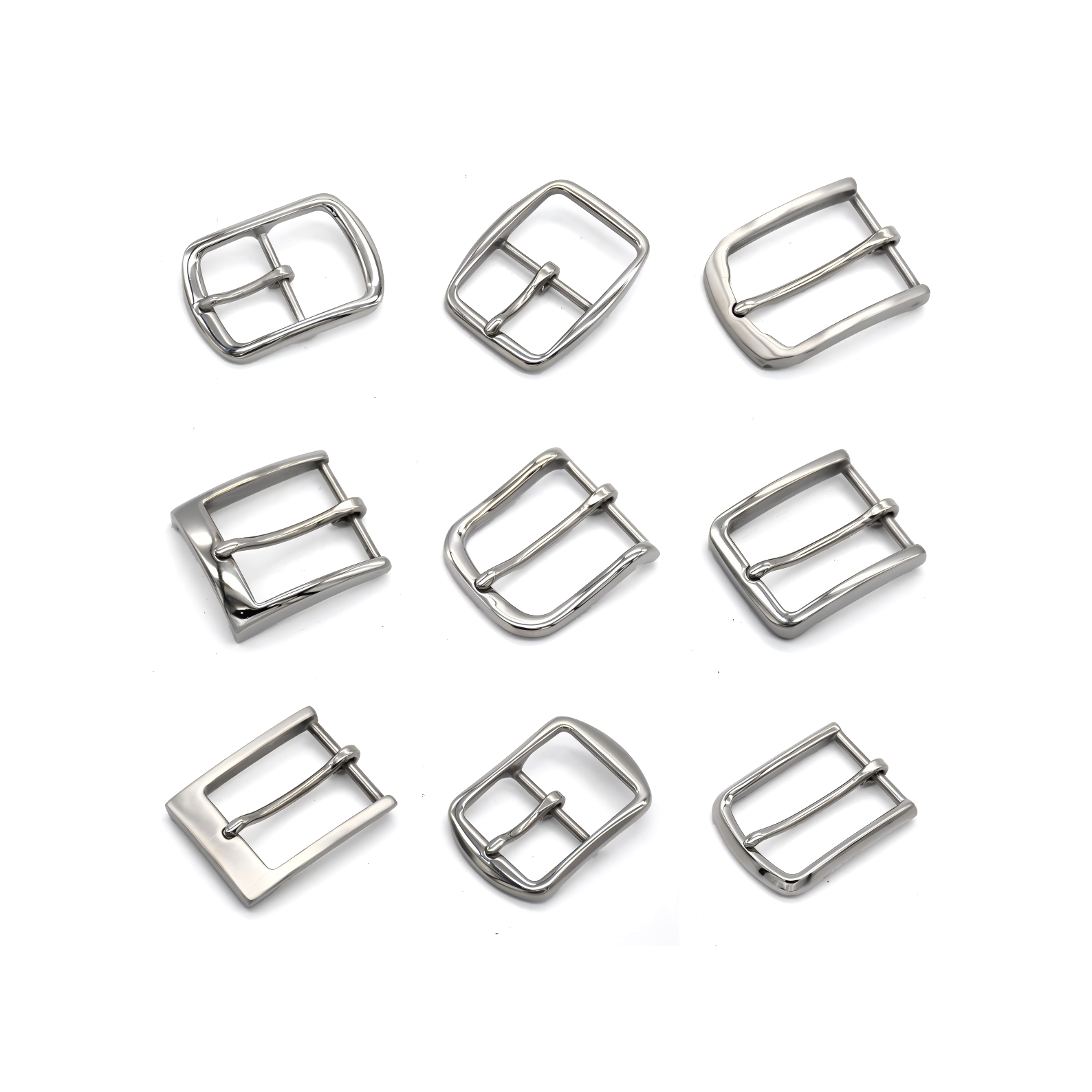 Stainless Steel Belt Buckle Blank Mens Leather Belt Buckles 35mm