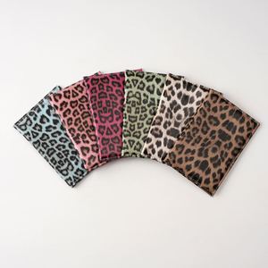 <b>Leopard</b> <b>Print</b> Passport Protective Cover Travel Passport Holder Wallet Gift PU Leather Passport Cover with Luggage Tag - Product Image 2