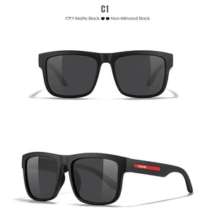 Para <span class=keywords><strong>Kdeam</strong></span>, <span class=keywords><strong>gafas</strong></span> de sol polarizadas cuadradas con logotipo personalizado, nuevas <span class=keywords><strong>gafas</strong></span> coloridas UV400 para deportes al aire libre, conducción, pesca - Product Image 6