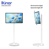 Ikinor - Televisor Inteligente Portátil con Pantalla Táctil de 10 Puntos, 21.5 Pulgadas, Full HD 1080p, 100% SRGB /USB, para Uso Doméstico