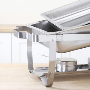 Réchaud à buffet multifonction en acier inoxydable, chauffe-plats pour buffet, design détachable pour restaurant - Product Image 5