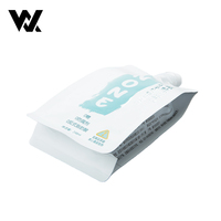 Emballage personnalisé imprimé de qualité alimentaire pour sauces liquides (ketchup, tomate, béarnaise, pâte de soja) en pochette souple avec bec verseur et rechargeable