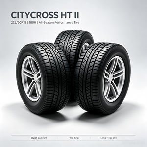 Pneu de voiture radial sans chambre à air 225/60R18 CITYCROSS II 100H toutes saisons pour SUV - Product Image 1