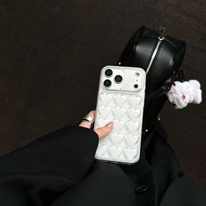Per Apple iPhone 17 air Pro Max 3D cuore in stile Tpu custodia posteriore personalizzabile antiurto per iPhone 14 15 16 Pro Max Plus - Product Image 6