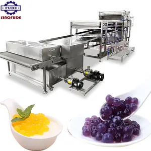 Advanced data management commercial automatic popping boba production line bursting boba making machine