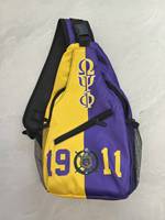 Sac de Poitrine Personnalisé Kappass Alpha Psi, Sac à Dos Sportif de Voyage, Sac Bandoulière Tendance Décontracté, Cadeau pour Femme et Homme de Sororité et Fraternité