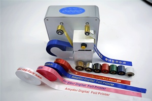 เครื่องพิมพ์ริบบิ้นปั๊มฟอยล์ร้อนแบบดิจิทัลสำหรับผ้าไหม - Product Image 2