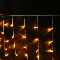Benutzer definierte 5m Länge CE PSE-Zulassung IP44/IP67 Wasserdichte LED-Vorhang leuchte PVC-Kabel Weihnachts-Eiszapfen-Lichterkette