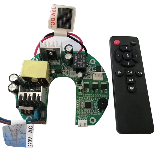 Ceiling Fan Controller PCB Circuit Board 60W AC DC Kit Remote Control bldc ceiling fan controller board