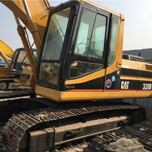 Excavatrice sur chenilles Caterpillar d'occasion 320B 320BL avec moteur Cummins, 20 tonnes, godet de 1,7 m, à vendre - Product Image 3