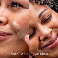 50ml Tout-en-Un Lotion Visage Écran Solaire Fond de Teint Protection à Large Spectre UVA UVB Teinté Bio Végétal