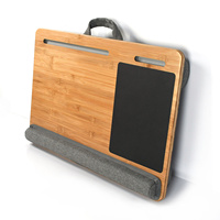 Support multifonctionnel pour Ordinateur Portable, bureau pour Ordinateur Portable, Support en bois pour Ordinateur Portable, Support pliable en bambou pour tablette
