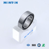 Bearing Bola Kontak Sudut MONTON 708C P4 8x22x7 mm Kecepatan Tinggi dengan Cage Fenolik 2RZ untuk Spindle CNC