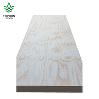 Contreplaqué en bois dur de pin et peuplier de qualité supérieure 4x8 18mm E2 sans formaldéhyde, fabriqué à Linyi, idéal pour le mobilier et le coffrage