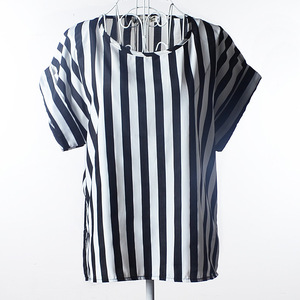 Blusa de manga corta con cuello redondo para verano, camisa con estampado Floral para <span class=keywords><strong>playa</strong></span> - Product Image 5
