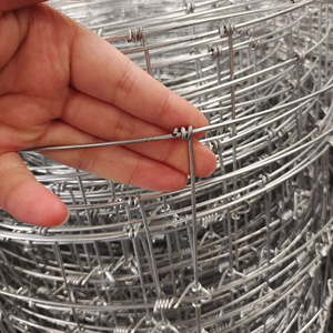 Kawat pagar anyaman simpul tetap logam galvanis tugas berat kawat Hog pagar lapangan pertanian untuk pagar jaring logam peternakan - Product Image 6