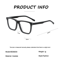Montures et étuis de lunettes de luxe en acétate ultra-léger, protection anti-lumière bleue, logo personnalisable, imprimé géométrique, unisexe