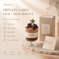 Bougie parfumée en pot de 600g avec motif ours en peluche, saveur mocha et chocolat au sel de mer, cadeau de décoration d'intérieur, personnalisation OEM disponible