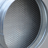 Nouveau filtre HEPA léger H13 H14 avec port DOP, haute capacité d'absorption de poussière, certifié ISO9001, faible entretien pour la microélectronique