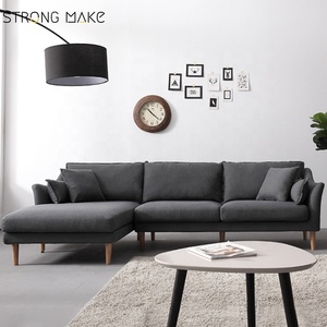 De lujo de diseño moderno sofá de 2 plazas tela sofá muebles de sala - Product Image 5