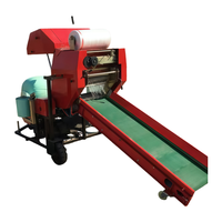 Mini-presse à balles et enrouleuse combinées pour ensilage, machine à fabriquer des balles rondes de paille et d'herbe pour l'élevage de bovins et ovins