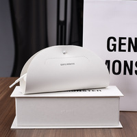 Emballage de lunettes de soleil personnalisé avec logo du fabricant, emballage de luxe personnalisé blanc, boîte à lunettes magnétique tendance, boîte à lunettes en tissu