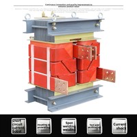 Transformador de Calentamiento Monofásico de 63 KVA con Cable Reticulado, Placa de Extrusión de Alambre de Cobre de Acero Inoxidable, Corriente de Cortocircuito