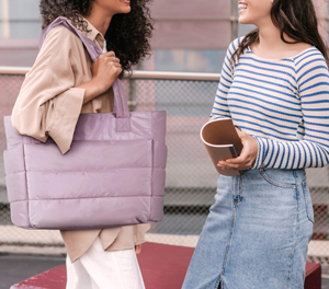 Bolso Tote Acolchado Grande, Bolso de Hombro Ligero Resistente al Agua con Múltiples Bolsillos para el Trabajo, Viajes y Uso Diario - Product Image 5
