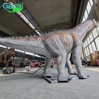 Modèles de dinosaures animatroniques de grande taille sur mesure pour parcs, fabriqués en métal, pour espaces publics, jardins et centres commerciaux
