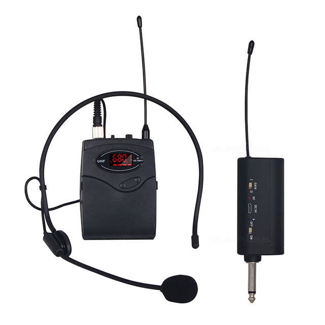 UMP10 OEM Factory Price Podcast Equipment Cordless Wireless Headset Lavalier Conference Speach Lapel Mic Professional Microphone