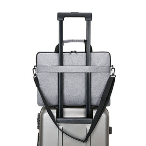 Laptop Bag A408 Crossbody Briefcase Wear-Resistant Water Resistant Unisex Office Commute Bag - Product Image 2