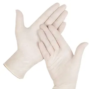 Dùng một lần tay glovees các nhà sản xuất Latex kiểm tra bột miễn phí glovees Malaysia cao su tự nhiên glovee