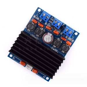 TDA7492 บอร์ดขยายเสียงดิจิตอล 50Wx2 100W บริดจ์ได้เครื่องขยายเสียงบ้าน 2 ช่องอลูมิเนียมอัลลอยด์ - Product Image 1