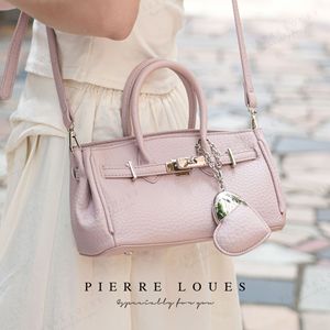 Pierre Loues Women's Half Moon <b>Handbag</b> Blue Crossbody Bag With Chain Charm <b>Summer</b> 2025 - Product Image 2
