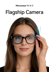 Nuevas Gafas de Sol Inteligentes con Cámara de 800W, Traducción por IA, Grabación de Fotos/Vídeos 4K, Resistentes al Agua y con Asistente de Voz para Hombre - Product Image 3