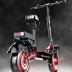 New Foldable Two-Wheel 21AH Lithium Battery 500W Brushless Motor Waterproof 150kg Load <b>Smart</b> Scooter - Product Image 1