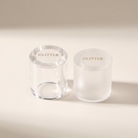 Tapa de Perfume Cilíndrica de Acrílico Mate Personalizada de Fábrica FEA15 para Mini Botellas de Perfume de Muestra, Múltiples Colores