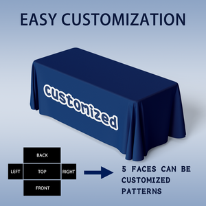 Mantel de Estilo Moderno con Diseño Personalizado de Fábrica, en Poliéster/Algodón, con Patrón Sólido, en Tamaños de 4, 6 y 8 Pies, Ajustable o Sin Ajuste - Product Image 6