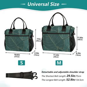 Bolsa Térmica para <span class=keywords><strong>Almuerzo</strong></span> con Impresión por Sublimación Personalizada, Bolsa de <span class=keywords><strong>Almuerzo</strong></span> con Cierre y Aislamiento Térmico para Picnic, Camping y Trabajo - Product Image 2