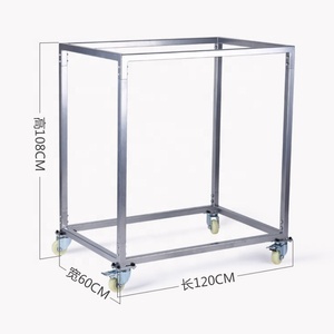 जंगम फ्रंट और रियर डोर छिड़काव शेल्फ वर्कबेंच मरम्मत उपकरण कार बम्पर पेंटिंग ब्रैकेट - Product Image 4