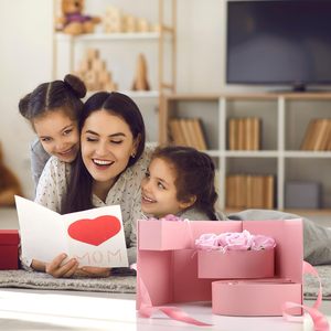 Caja <span class=keywords><strong>de</strong></span> Regalo <span class=keywords><strong>de</strong></span> Flores <span class=keywords><strong>de</strong></span> <span class=keywords><strong>San</strong></span> Valentín <span class=keywords><strong>para</strong></span> Mujer, Mamá, Caja Vacía en Forma <span class=keywords><strong>de</strong></span> Letra Giratoria <span class=keywords><strong>de</strong></span> Doble Capa con Tapa, Rellenable con <span class=keywords><strong>Chocolates</strong></span> - Product Image 6