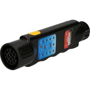 KS TOOLS - 150.0933 12 V <b>towing</b> vehicle tester/tester for trailer receptacle 13-<b>pole</b> ELECTRICAL AND ELECTRONIC PARTS TOOLS - Product Image 5